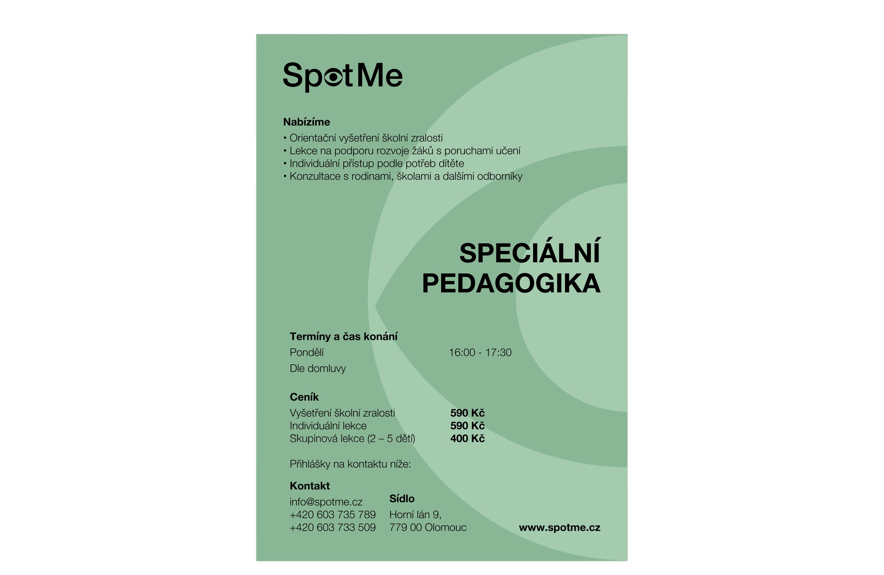 Plakát Speciální pedagogika