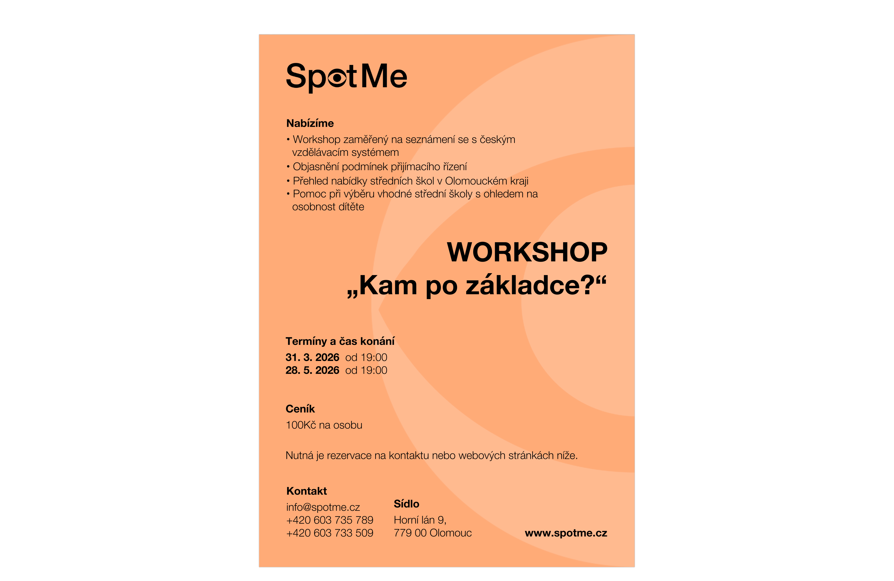 Plakát Kam po základce